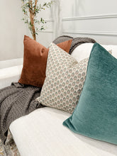 Load image into Gallery viewer, Brown Rust Pillow Cover
