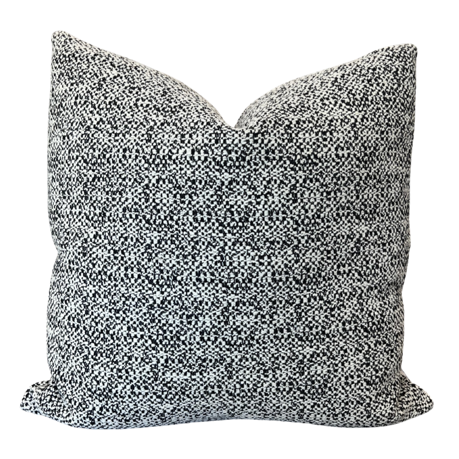 Salt and Pepper Pillow Cover