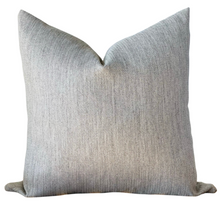 Load image into Gallery viewer, June Grey Herringbone Pillow Cover

