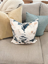 Load image into Gallery viewer, Teal Textured Pillow Cover
