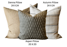 Load image into Gallery viewer, Autumn Stripe Pillow Cover
